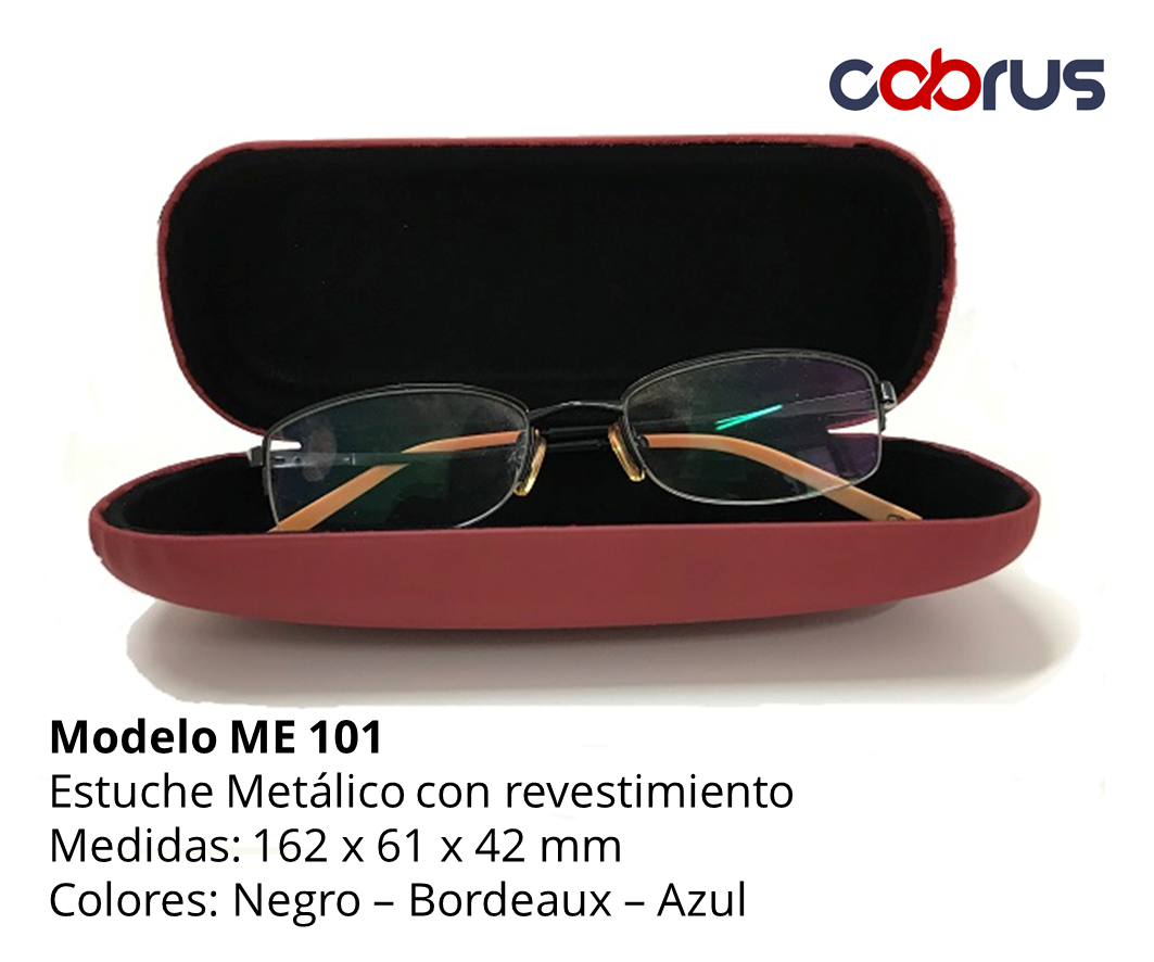 Estuche Metálico con revestimiento Modelo ME 101