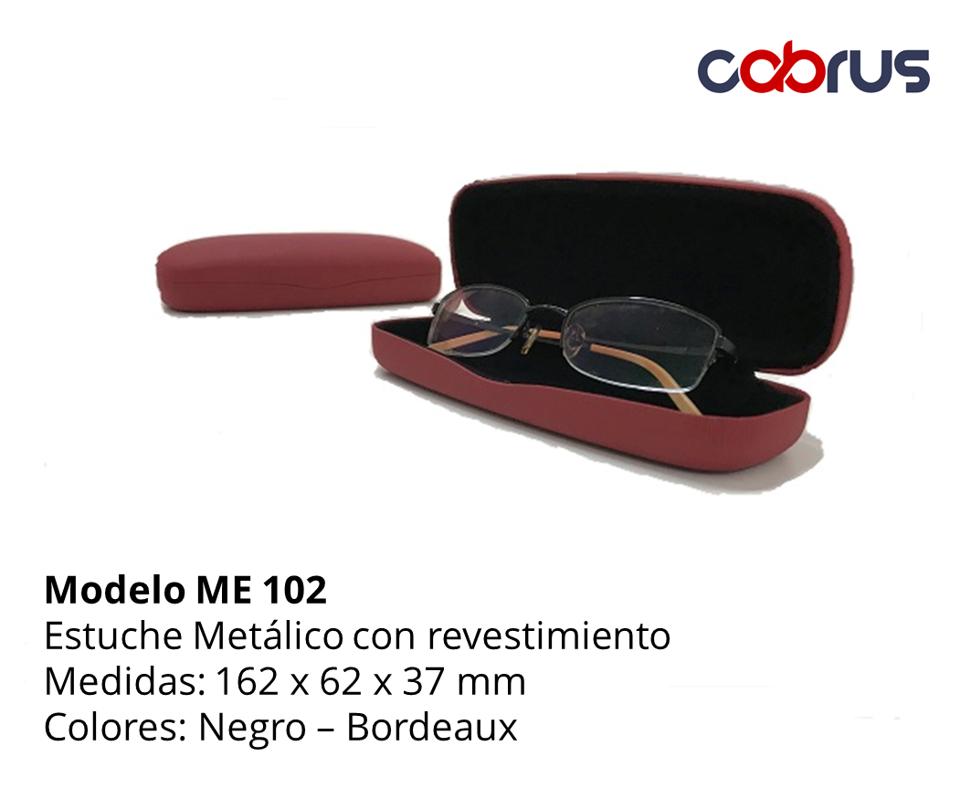 Estuche Metálico con revestimiento Modelo ME 102