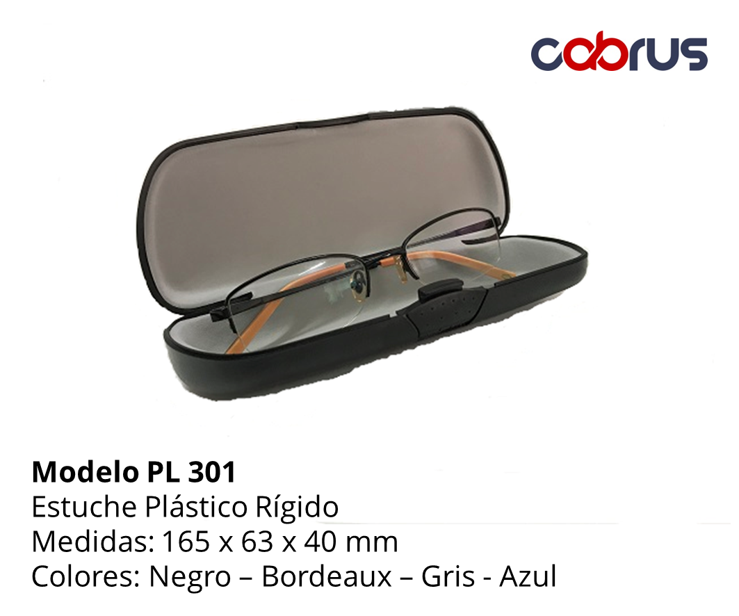 Estuche Plástico Rígido Modelo PL 301